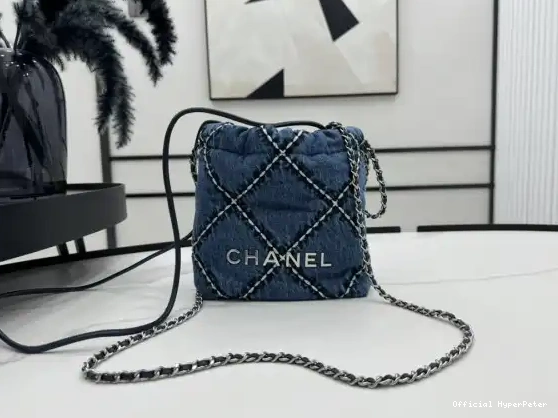 HyperPeter -23*18.5*6CM MINI CHANEL 22 HANDBAG 0501